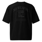 "No Weapon" Oversized T-shirt - Crowned Kingdom Collection