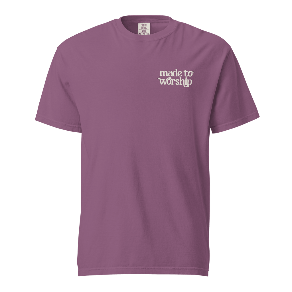 "Made to Worship" Unisex T-shirt - Crowned Kingdom Collection