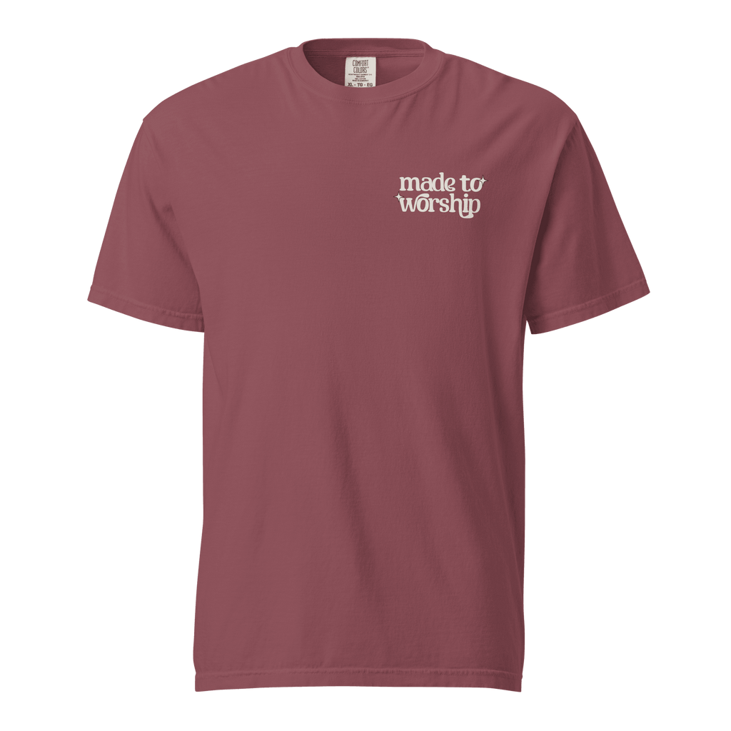 "Made to Worship" Unisex T-shirt - Crowned Kingdom Collection