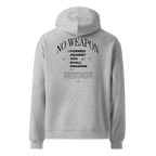 "No Weapon" Oversized Hoodie - Crowned Kingdom Collection