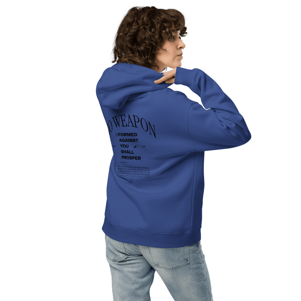"No Weapon" Oversized Hoodie - Crowned Kingdom Collection