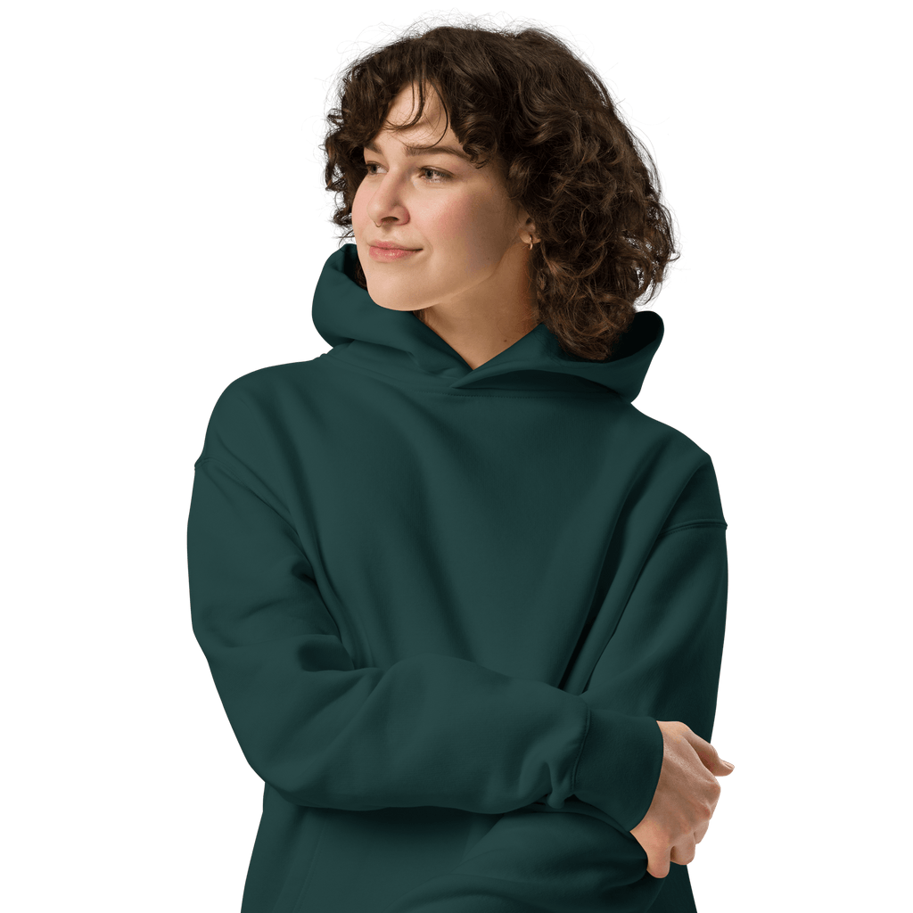 "No Weapon" Oversized Hoodie - Crowned Kingdom Collection